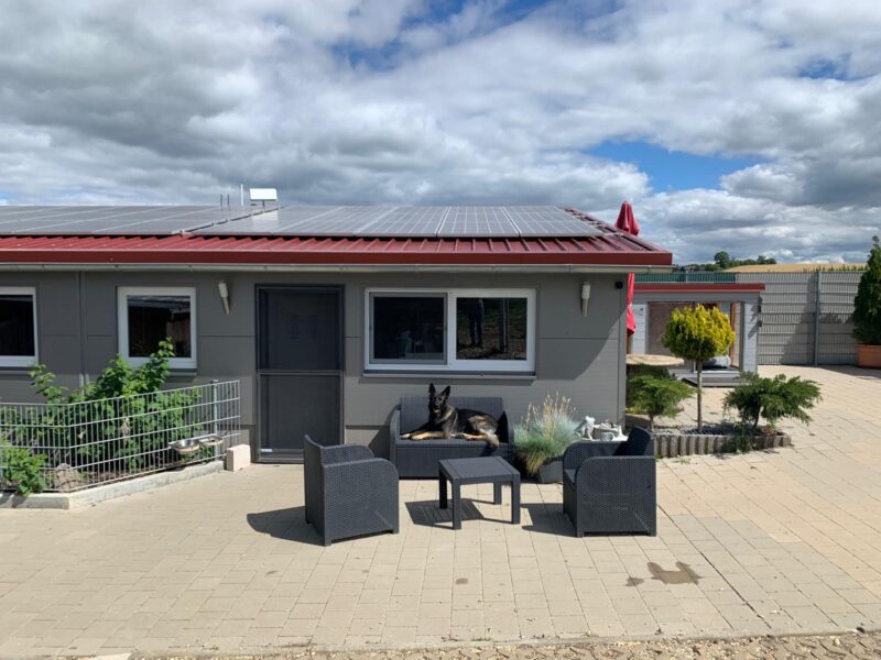 Tierpension Elchingen Eingang
